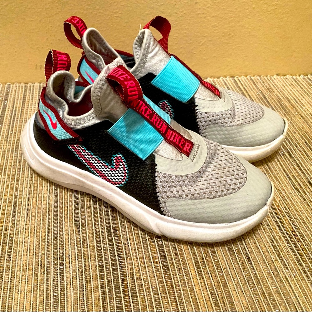 Girl Nike running shoes